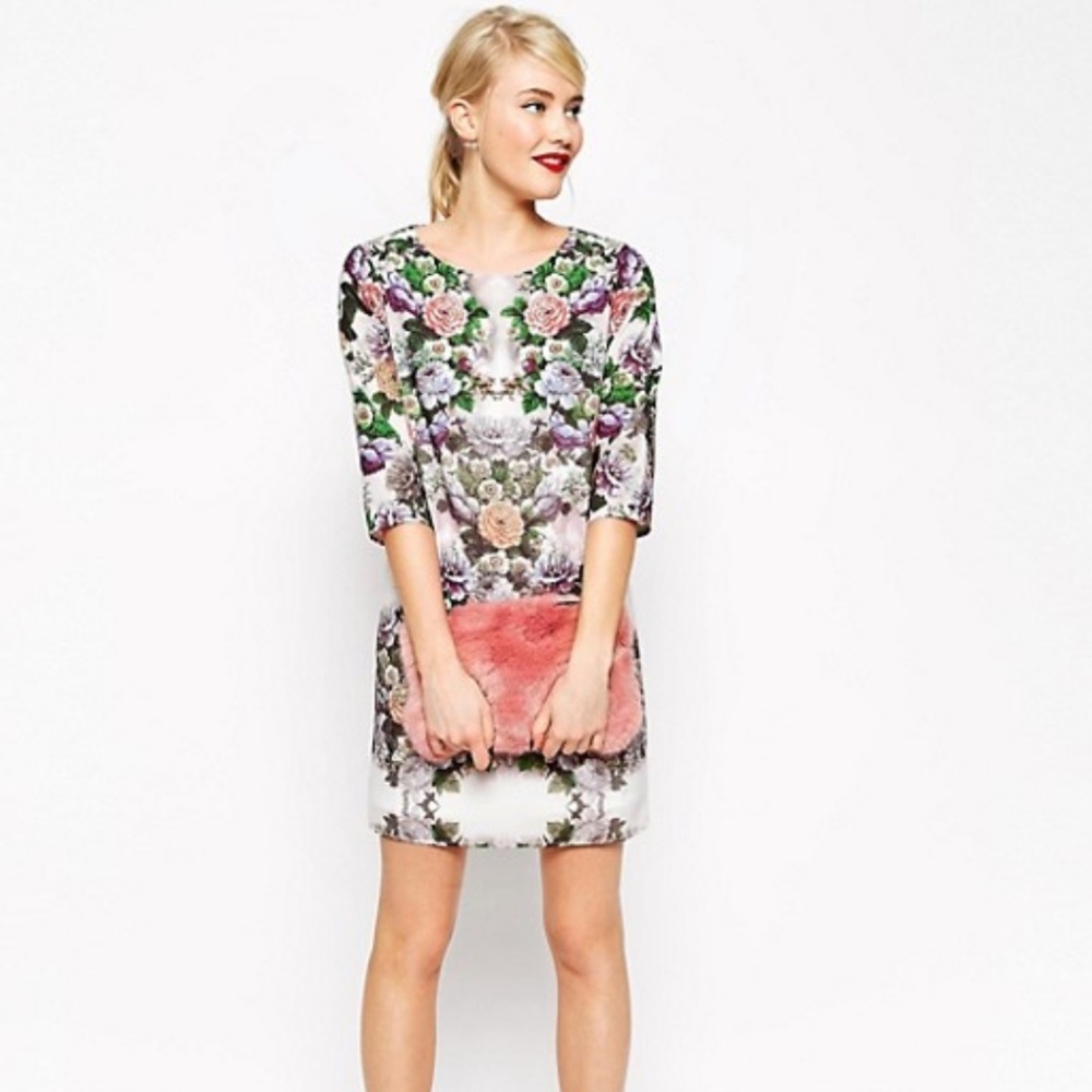 Asos petite floral dress